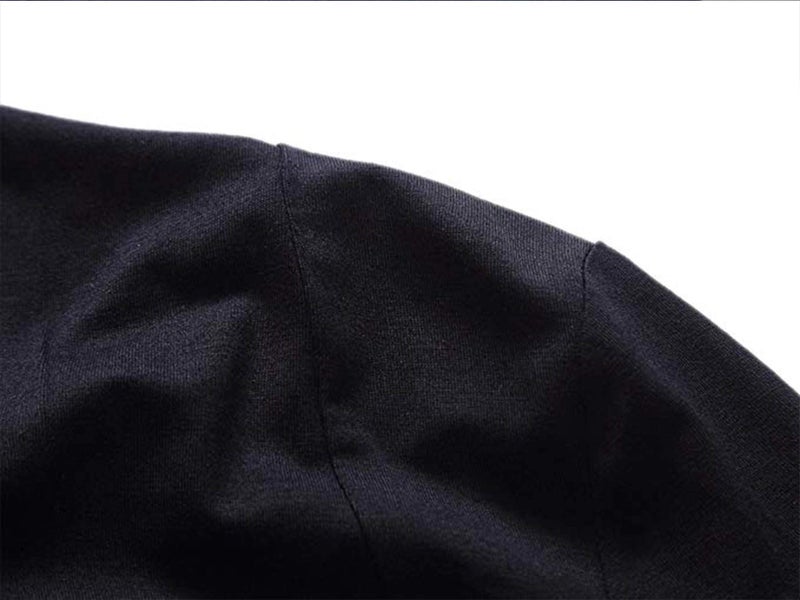 HUHOT Womens Versatile Open Front Lightweight Short Sleeve Bolero Shrug Large Black - Image 5